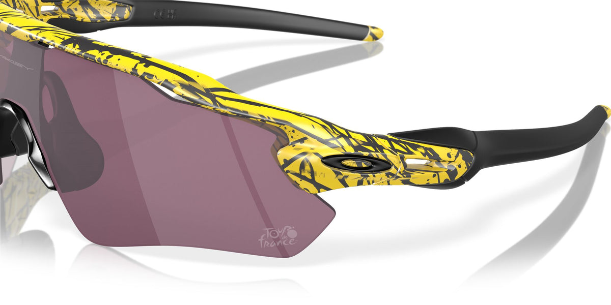 Oakley Radar Ev Path 0OO9208 9208E8 38 Tdf Splatter / Prizm Road Black 38 / Polycarbonate / O_matter / Injected