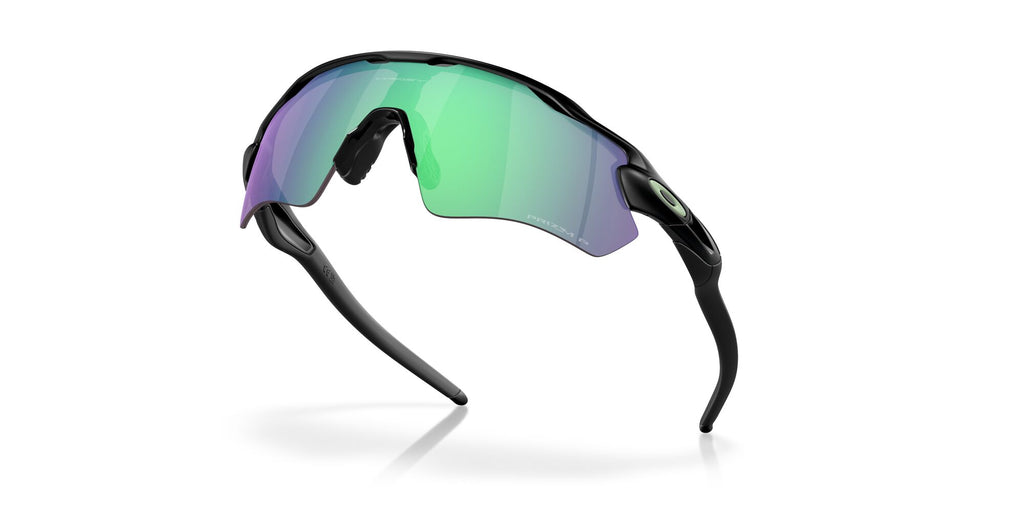 Oakley Radar Ev Path 0OO9208 9208F0 38 Matte Black / Prizm Jade Polarized 38 / Polycarbonate / O_matter / Injected