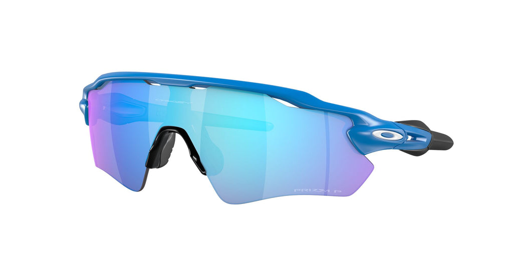 Oakley Radar Ev Path 0OO9208 9208F1 38 Matte Sapphire / Prizm Sapphire Polarized 38 / Polycarbonate / O_matter / Injected