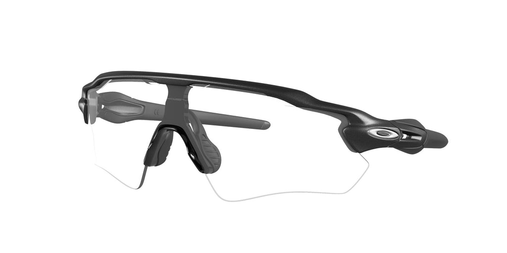 Oakley Radar Ev Path 0OO9208 920813 38 Steel / Clear to Black Iridium Photochromic 38 / Plastic / Plastic