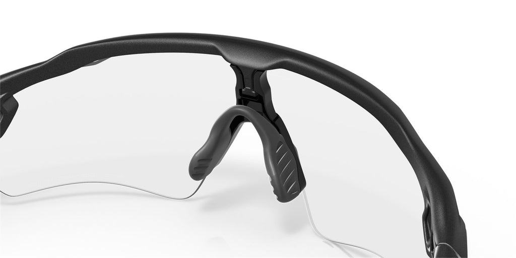 Oakley Radar Ev Path 0OO9208 920813 38 Steel / Clear to Black Iridium Photochromic 38 / Plastic / Plastic