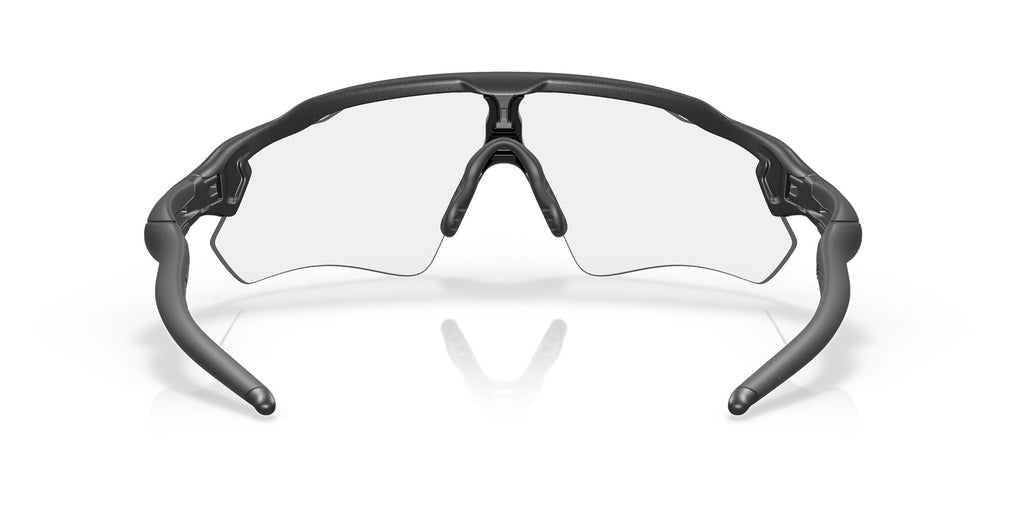 Oakley Radar Ev Path 0OO9208 920813 38 Steel / Clear to Black Iridium Photochromic 38 / Plastic / Plastic