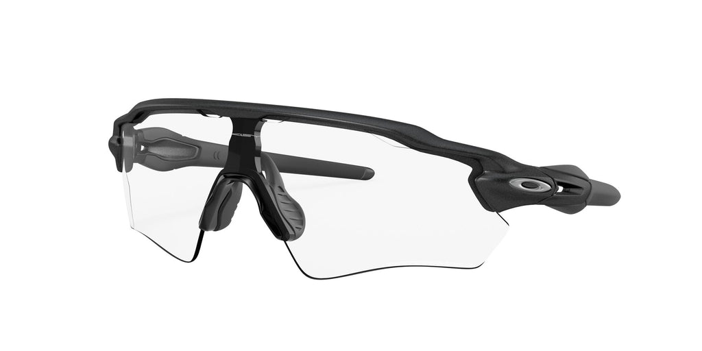 Oakley Radar Ev Path 0OO9208 920813 38 Steel / Clear to Black Iridium Photochromic 38 / Plastic / Plastic