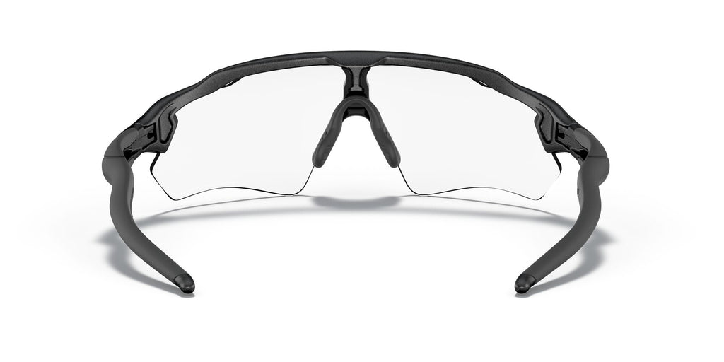 Oakley Radar Ev Path 0OO9208 920813 38 Steel / Clear to Black Iridium Photochromic 38 / Plastic / Plastic