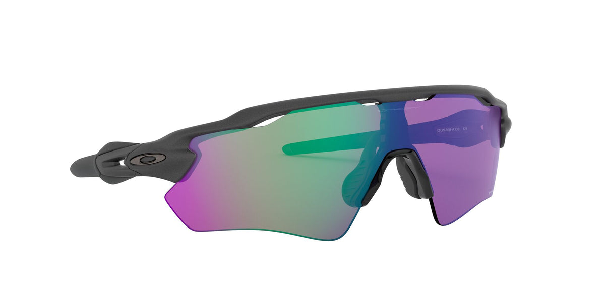 Oakley Radar Ev Path 0OO9208 9208A1 38 Steel / Prizm Road Jade 38 / Plastic / Plastic