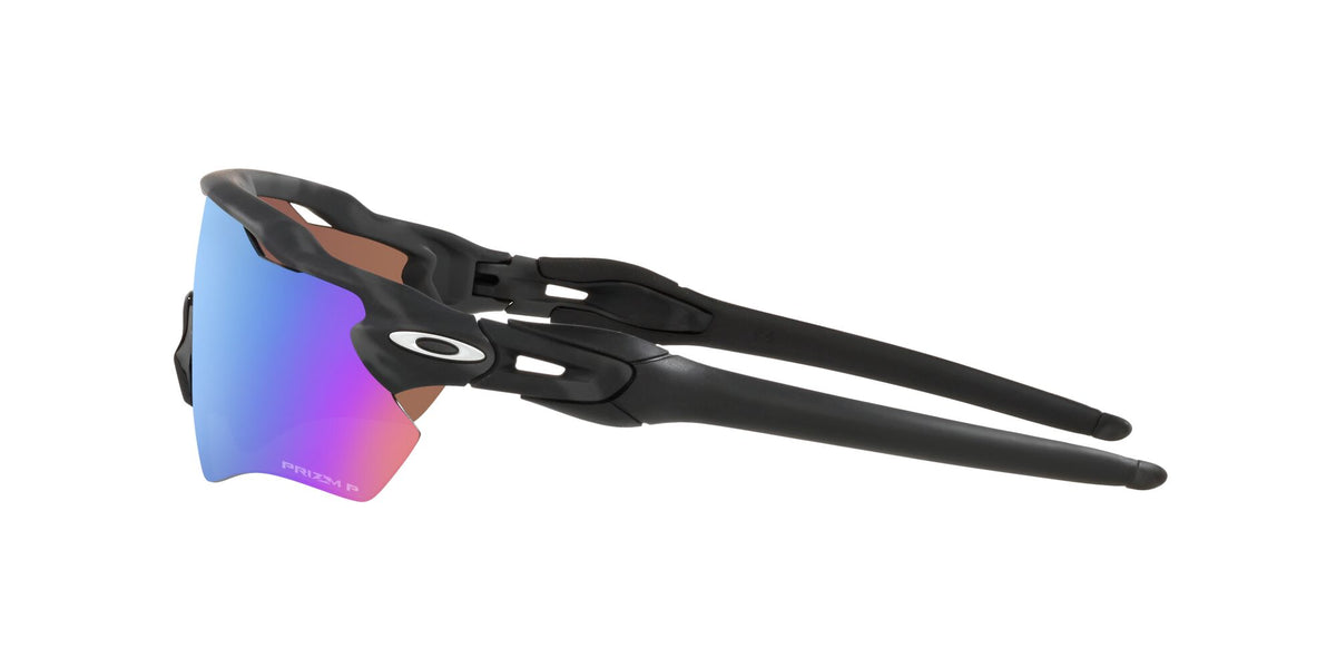 Oakley Radar Ev Path 0OO9208 9208C0 38 Matte Black Camo / Prizm Deep Water Polarized 38 / Plastic / Plastic