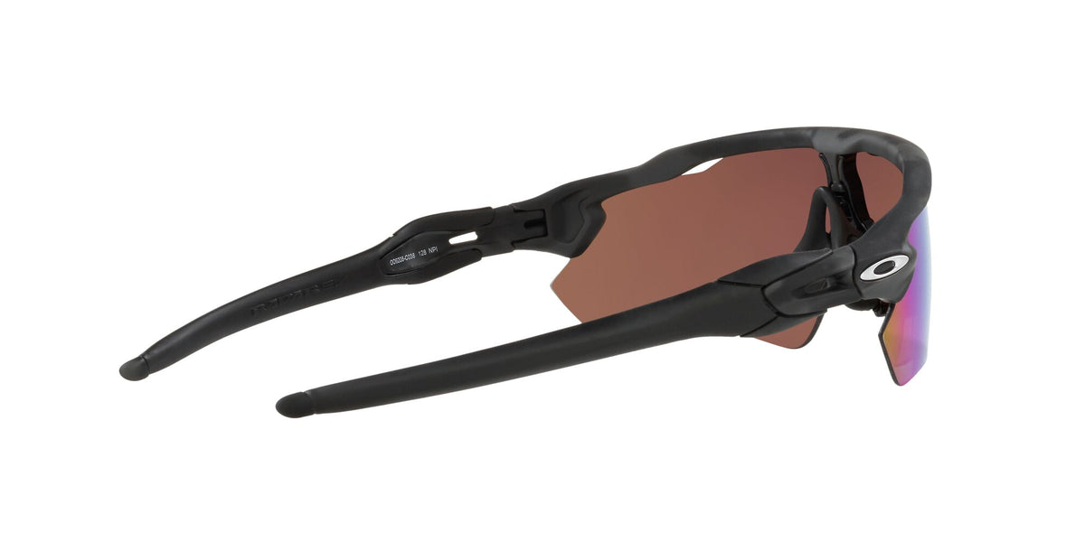 Oakley Radar Ev Path 0OO9208 9208C0 38 Matte Black Camo / Prizm Deep Water Polarized 38 / Plastic / Plastic
