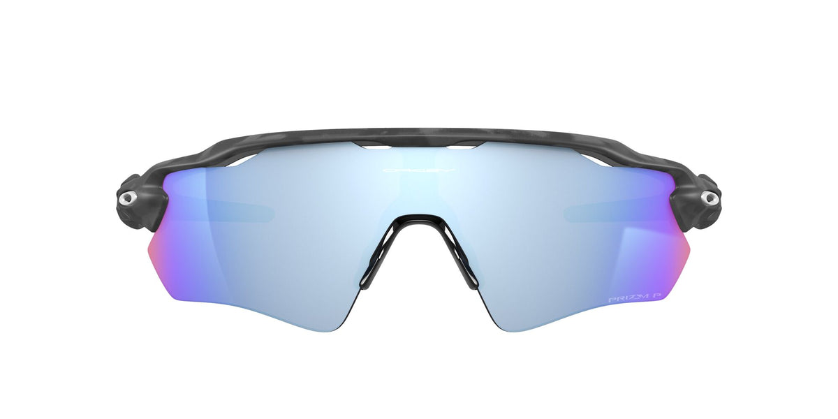 Oakley Radar Ev Path 0OO9208 9208C0 38 Matte Black Camo / Prizm Deep Water Polarized 38 / Plastic / Plastic