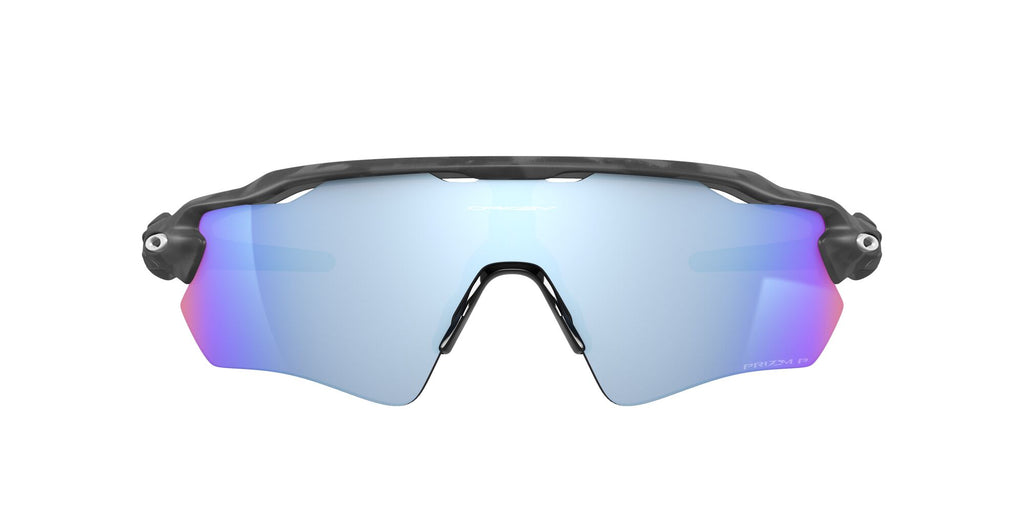 Oakley Radar Ev Path 0OO9208 9208C0 38 Matte Black Camo / Prizm Deep Water Polarized 38 / Plastic / Plastic