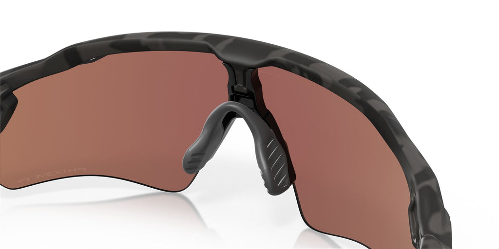 Oakley Radar Ev Path 0OO9208 9208C0 38 Matte Black Camo / Prizm Deep Water Polarized 38 / Plastic / Plastic