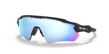 Oakley Radar Ev Path 0OO9208 9208C0 38 Matte Black Camo / Prizm Deep Water Polarized 38 / Plastic / Plastic