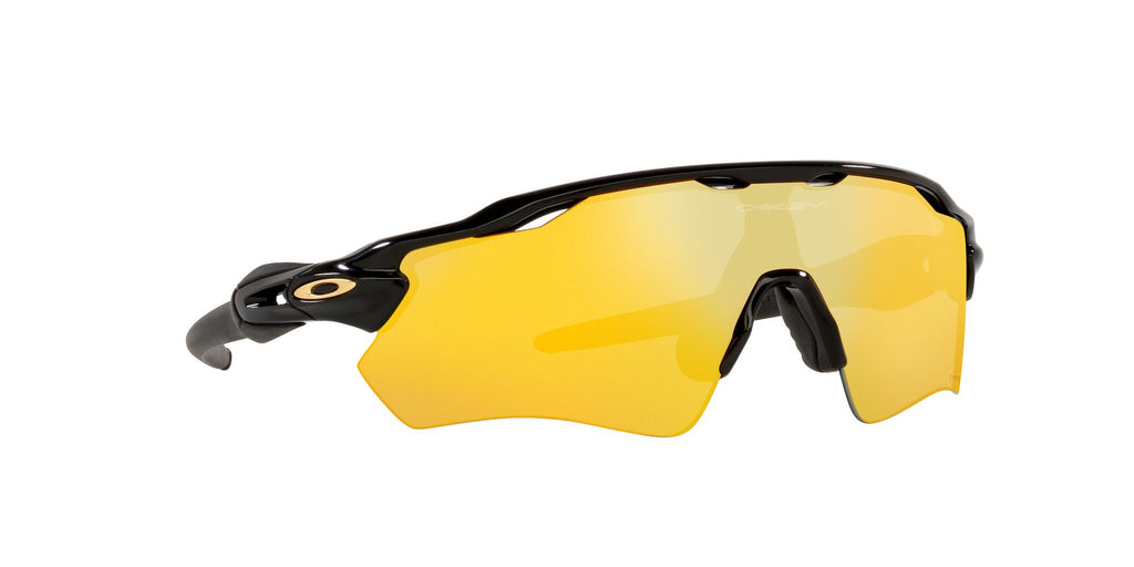 Oakley Radar Ev Path 0OO9208 9208C9 38 Polished Black / Prizm 24K Polarized 38 / Plastic / Plastic