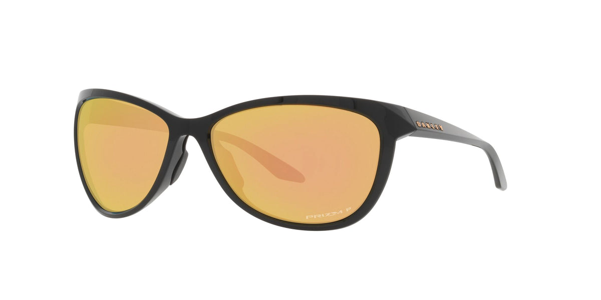 OO 9222 Oakley Pasque Polished Black / Prizm Rose Gold Polarised 60 60