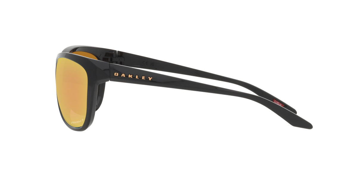 OO 9222 Oakley Pasque Polished Black / Prizm Rose Gold Polarised 60 60