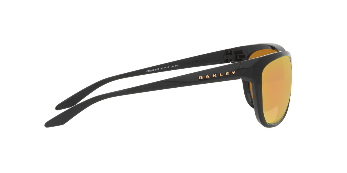 OO 9222 Oakley Pasque Polished Black / Prizm Rose Gold Polarised 60 60