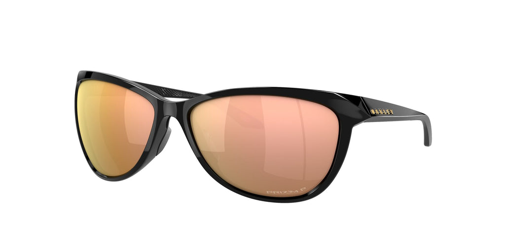OO 9222 Oakley Pasque Polished Black / Prizm Rose Gold Polarised 60 60