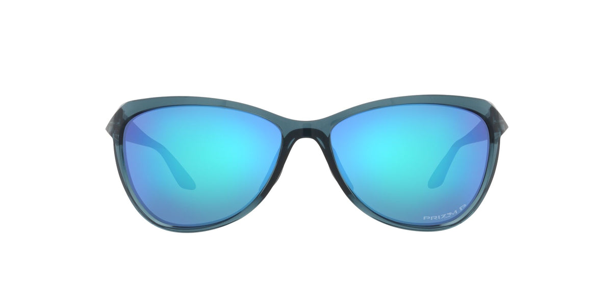 OO 9222 Oakley Pasque Crystal Black / Prizm Sapphire Polarised 60 60