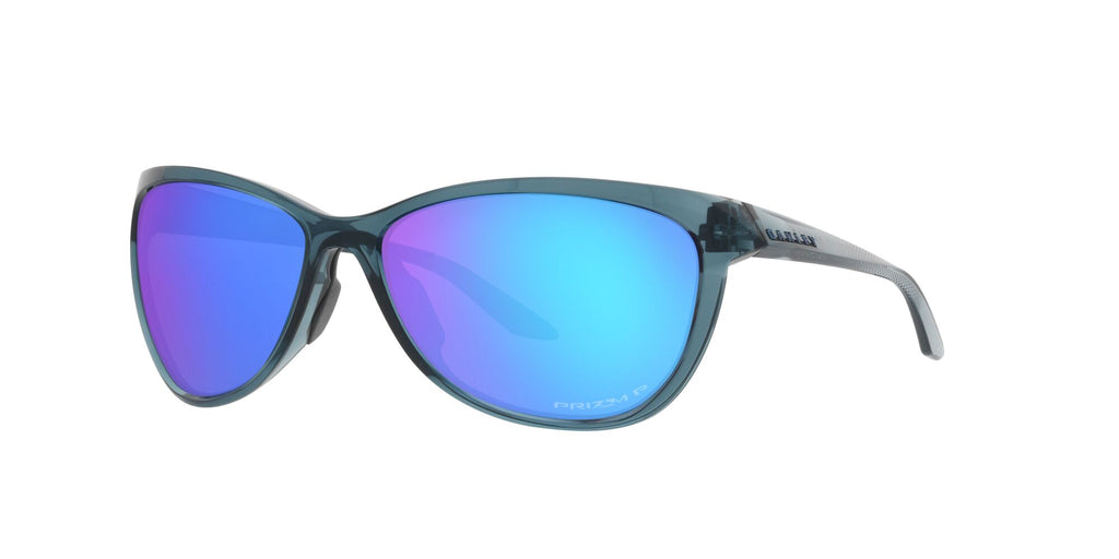 OO 9222 Oakley Pasque Crystal Black / Prizm Sapphire Polarised 60 60