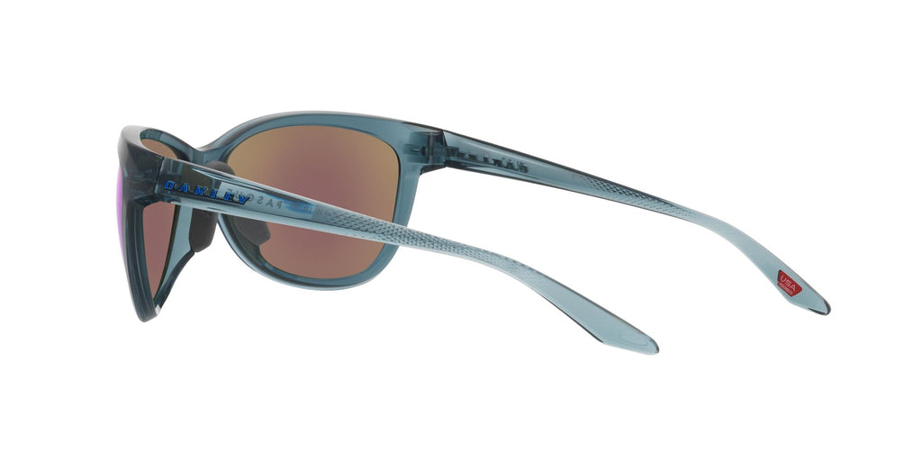 OO 9222 Oakley Pasque Crystal Black / Prizm Sapphire Polarised 60 60