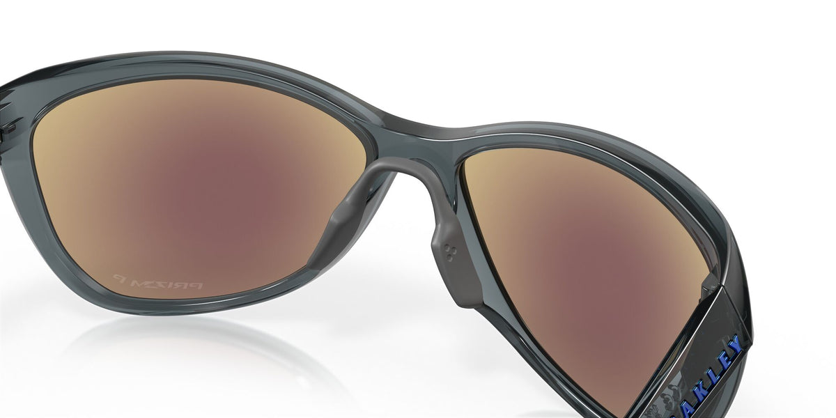 OO 9222 Oakley Pasque Crystal Black / Prizm Sapphire Polarised 60 60