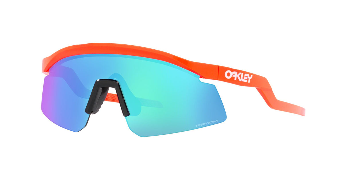Oakley Hydra 0OO9229 922906 37 Neon Orange / Prizm Sapphire 37 / Polycarbonate / O_matter / Injected