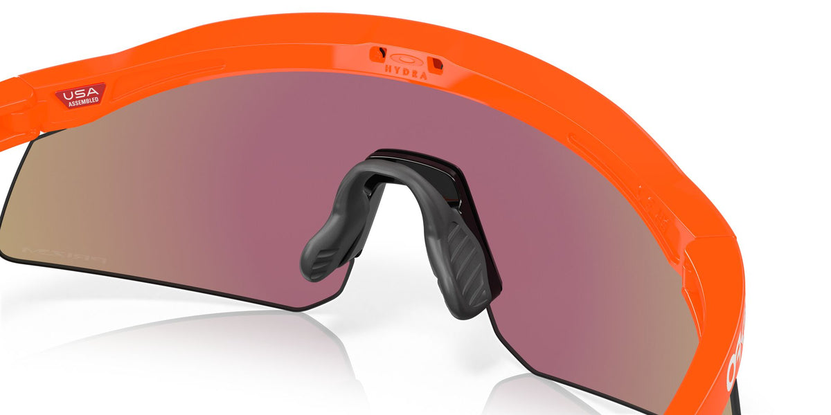 Oakley Hydra 0OO9229 922906 37 Neon Orange / Prizm Sapphire 37 / Polycarbonate / O_matter / Injected