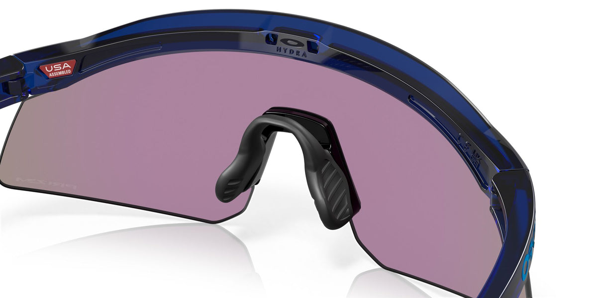 Oakley Hydra 0OO9229 922907 37 Translucent Blue / Prizm Jade 37 / Polycarbonate / O_matter / Injected