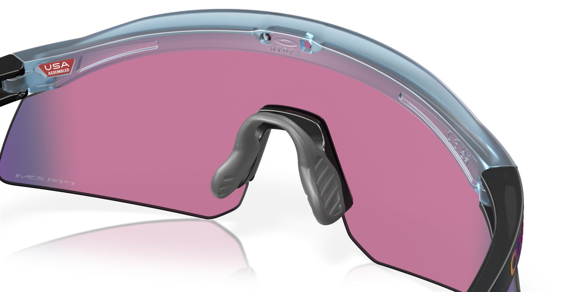 Oakley Hydra 0OO9229 922912 37 Matte Stonewash / Prizm Road 37 / Polycarbonate / O_matter / Injected