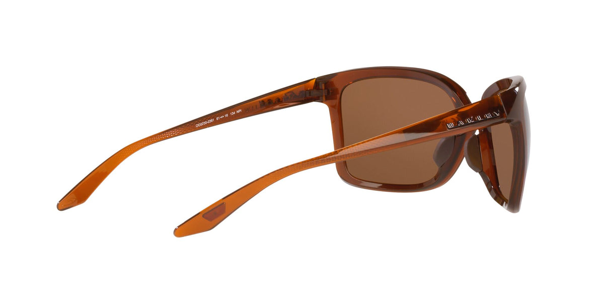Oakley Wildrye 0OO9230 923003 61 Polished Rootbeer / Prizm Tungsten Polarized 61