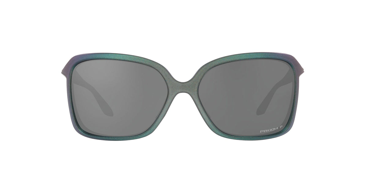 Oakley Wildrye 0OO9230 923005 61 Matte Silver/Blue Colorshift / Prizm Black Polarized 61