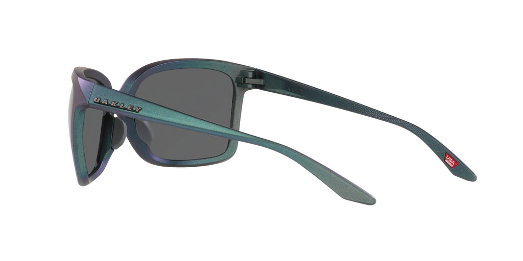 Oakley Wildrye 0OO9230 923005 61 Matte Silver/Blue Colorshift / Prizm Black Polarized 61