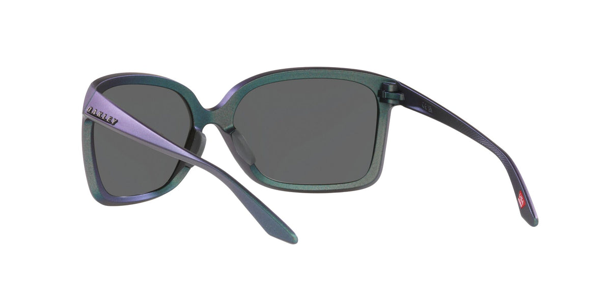 Oakley Wildrye 0OO9230 923005 61 Matte Silver/Blue Colorshift / Prizm Black Polarized 61