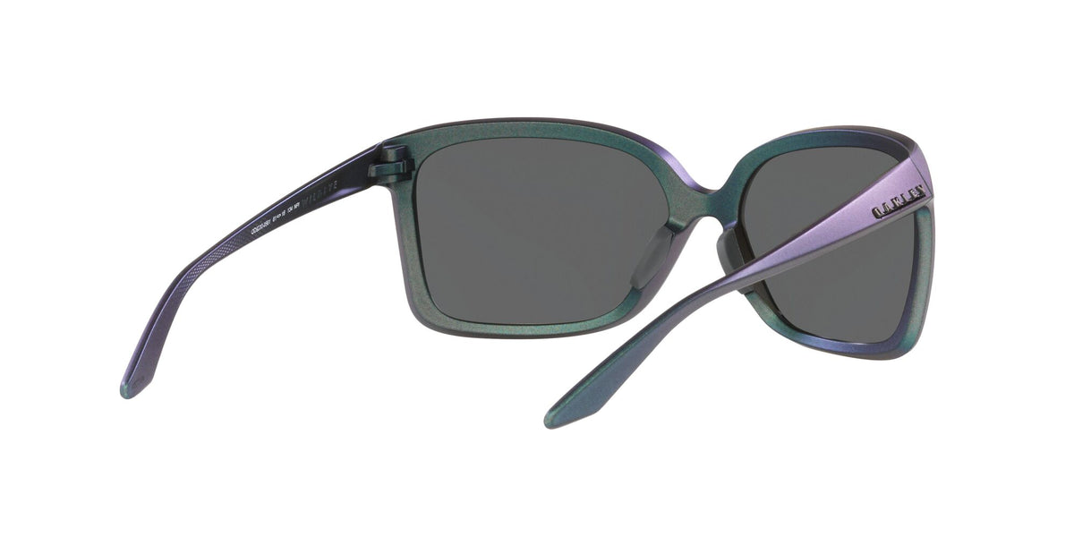 Oakley Wildrye 0OO9230 923005 61 Matte Silver/Blue Colorshift / Prizm Black Polarized 61