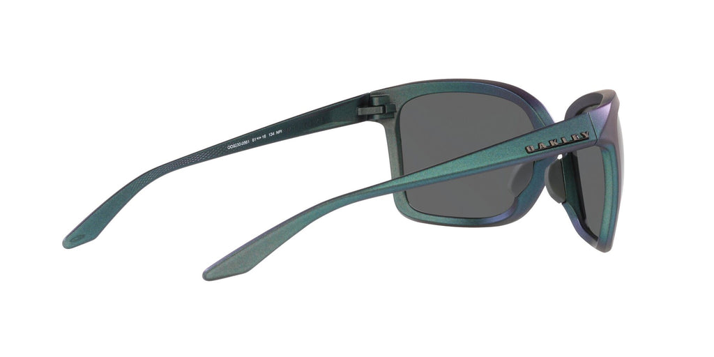 Oakley Wildrye 0OO9230 923005 61 Matte Silver/Blue Colorshift / Prizm Black Polarized 61