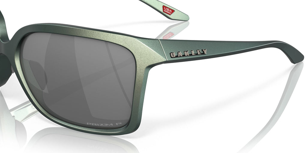 Oakley Wildrye 0OO9230 923005 61 Matte Silver/Blue Colorshift / Prizm Black Polarized 61