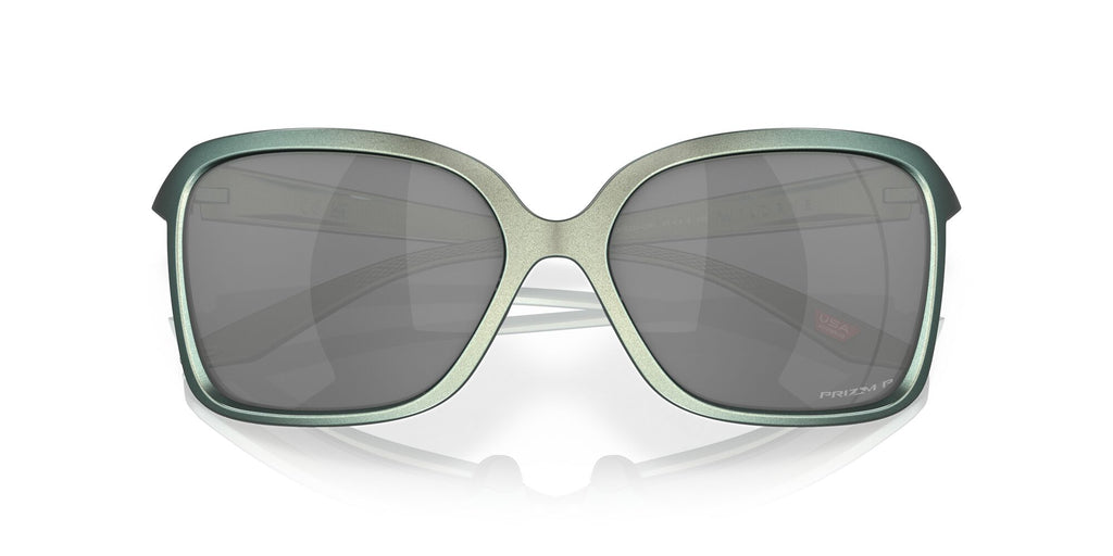 Oakley Wildrye 0OO9230 923005 61 Matte Silver/Blue Colorshift / Prizm Black Polarized 61