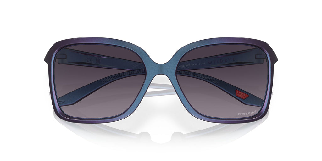 Oakley Wildrye 0OO9230 923006 61 Matte Cyan/Purple Colorshift / Prizm Grey Gradient 61