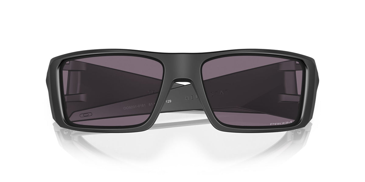 Oakley Heliostat 0OO9231 923101 61 Matte Black / Prizm Grey 61 / Polycarbonate / O_matter / Injected