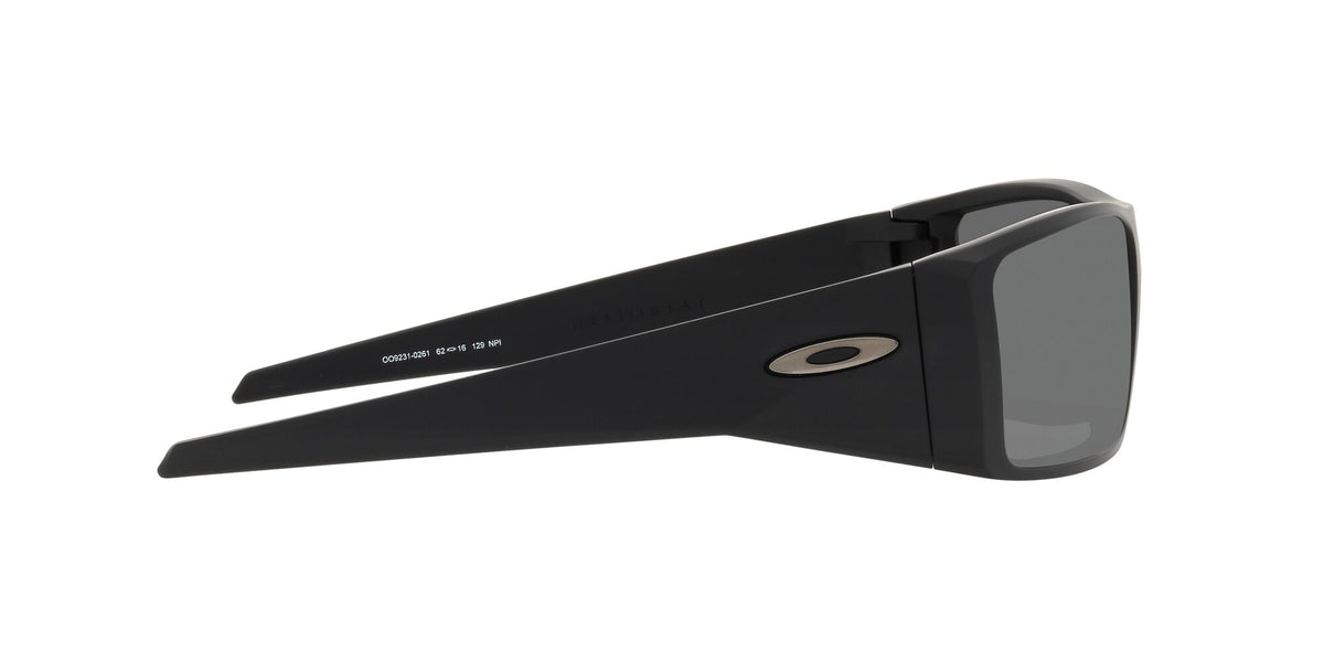 Oakley Heliostat 0OO9231 923102 61 Matte Black / Prizm Black Polarized 61 / Polycarbonate / O_matter / Injected