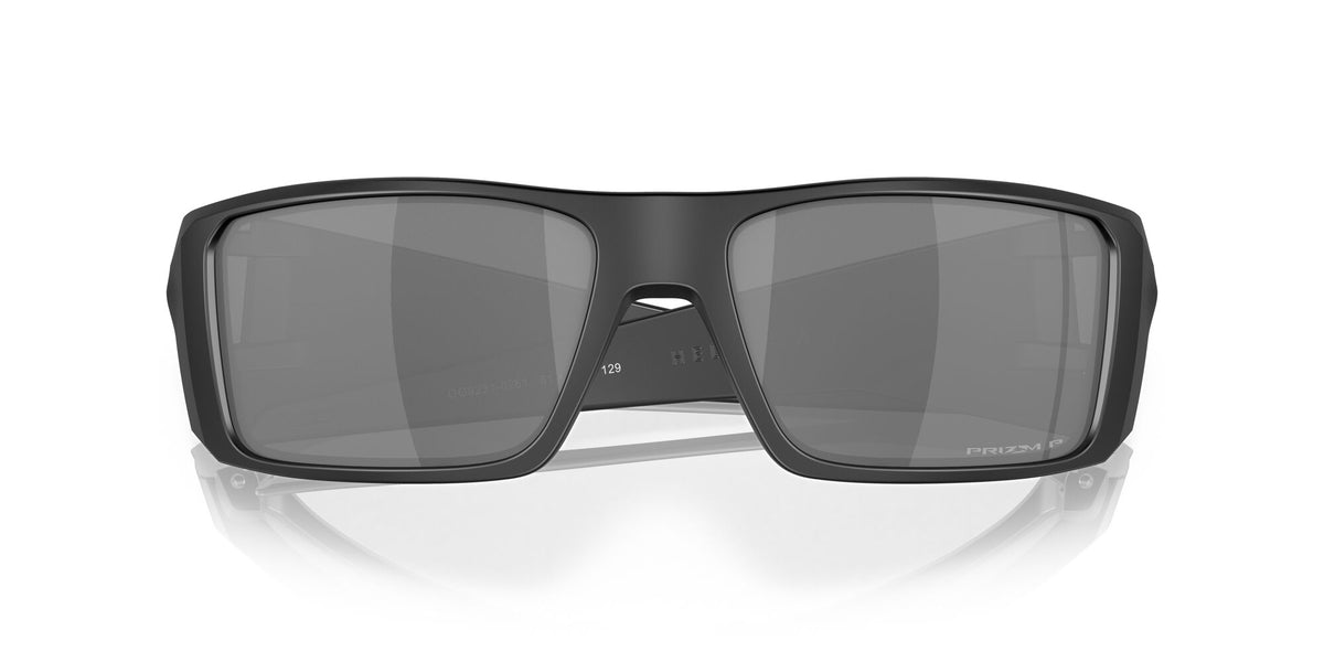 Oakley Heliostat 0OO9231 923102 61 Matte Black / Prizm Black Polarized 61 / Polycarbonate / O_matter / Injected