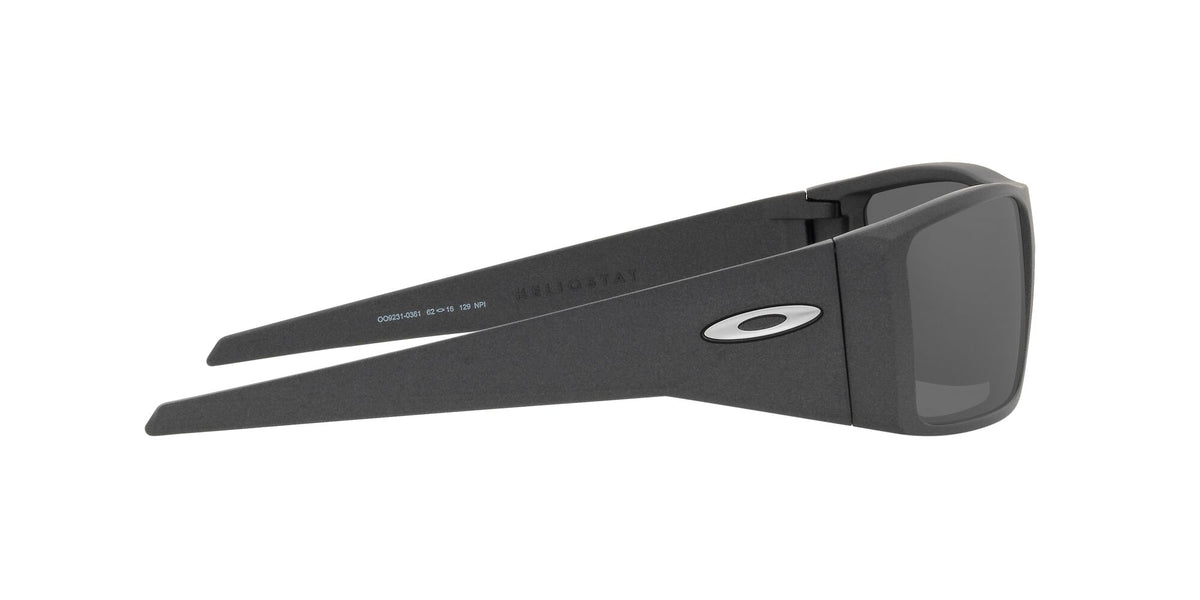 Oakley Heliostat 0OO9231 923103 61 Steel / Prizm Black 61 / Polycarbonate / O_matter / Injected