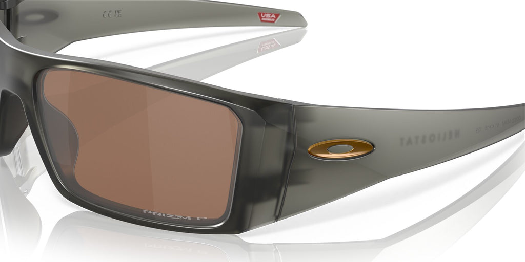 Oakley Heliostat 0OO9231 923104 61 Matte Grey Smoke / Prizm Tungsten Polarized 61 / Polycarbonate / O_matter / Injected