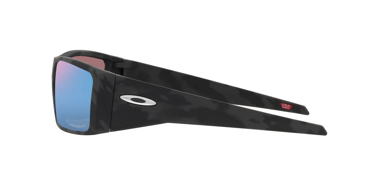 Oakley Heliostat 0OO9231 923105 61 Matte Black Camo / Prizm Deep Water Polarized 61 / Polycarbonate / O_matter / Injected