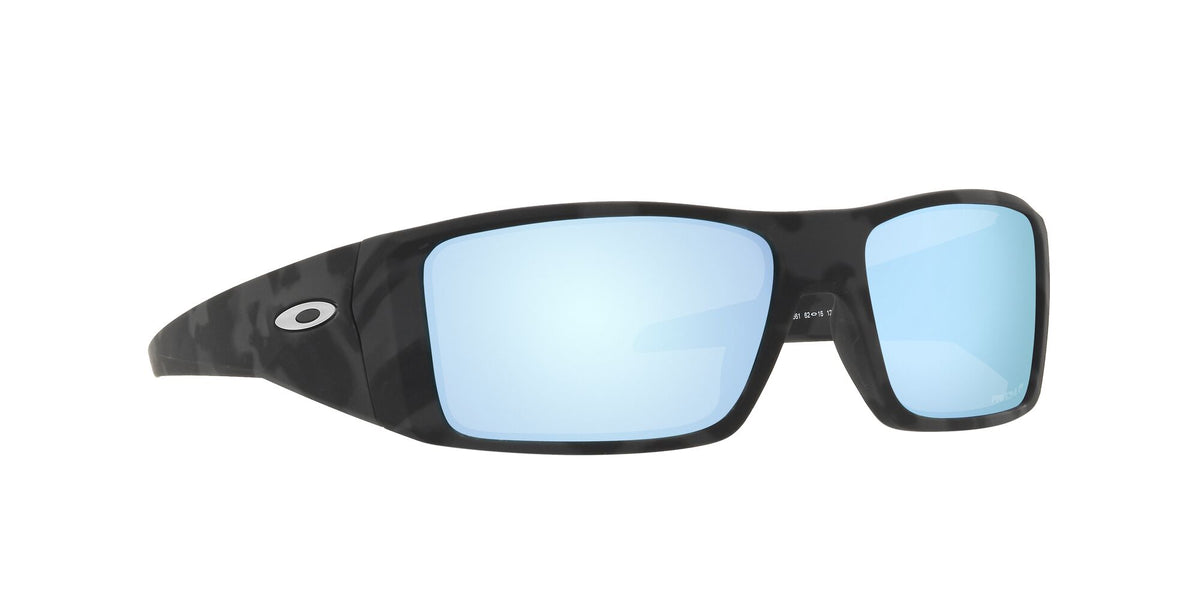Oakley Heliostat 0OO9231 923105 61 Matte Black Camo / Prizm Deep Water Polarized 61 / Polycarbonate / O_matter / Injected