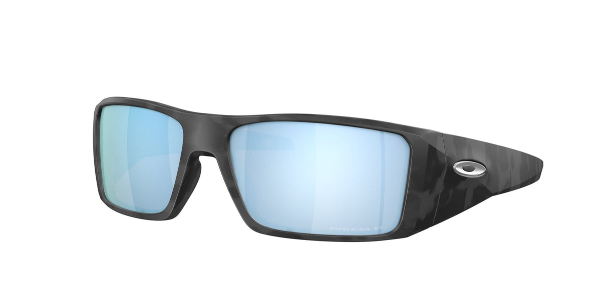 Oakley Heliostat 0OO9231 923105 61 Matte Black Camo / Prizm Deep Water Polarized 61 / Polycarbonate / O_matter / Injected
