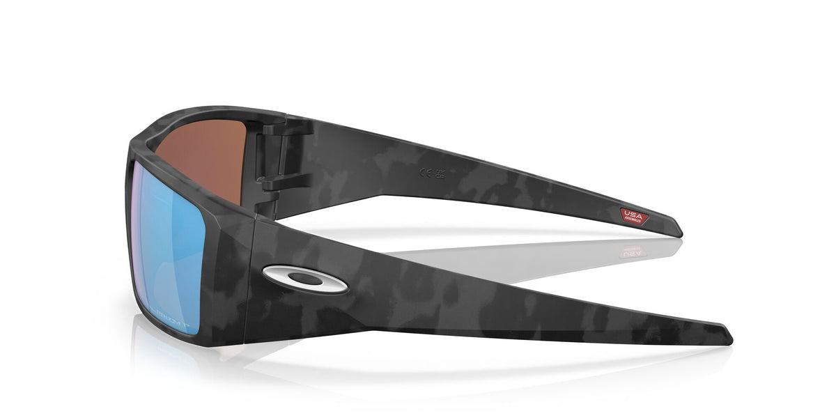 Oakley Heliostat 0OO9231 923105 61 Matte Black Camo / Prizm Deep Water Polarized 61 / Polycarbonate / O_matter / Injected