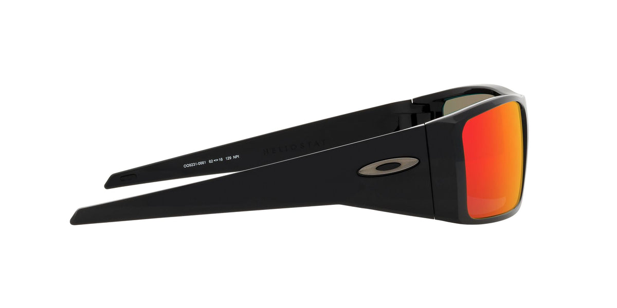 Oakley Heliostat 0OO9231 923106 61 Polished Black / Prizm Ruby 61 / Polycarbonate / O_matter / Injected