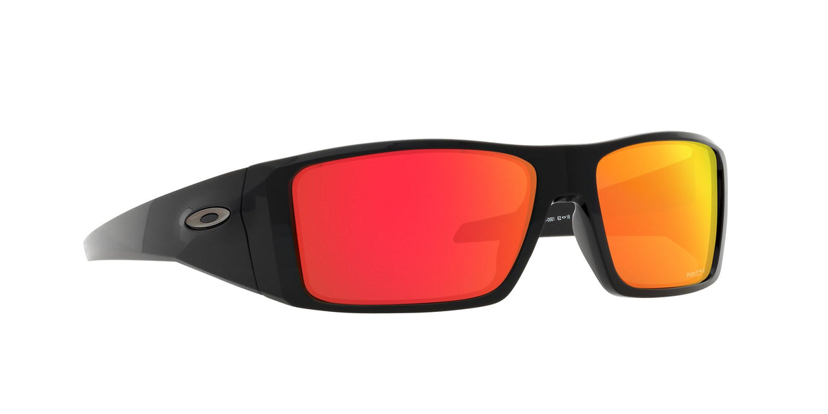 Oakley Heliostat 0OO9231 923106 61 Polished Black / Prizm Ruby 61 / Polycarbonate / O_matter / Injected