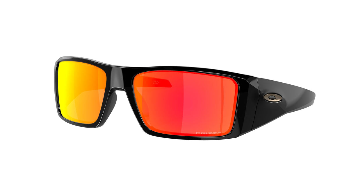 Oakley Heliostat 0OO9231 923106 61 Polished Black / Prizm Ruby 61 / Polycarbonate / O_matter / Injected