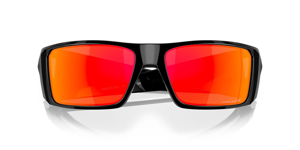 Oakley Heliostat 0OO9231 923106 61 Polished Black / Prizm Ruby 61 / Polycarbonate / O_matter / Injected